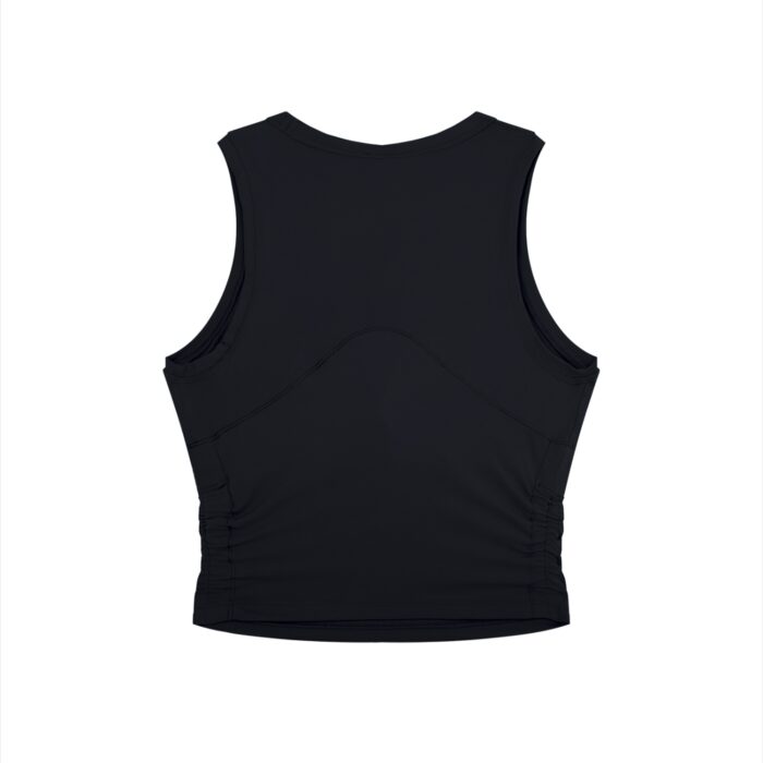 Ruched Side Crop Tank Top - Image 7