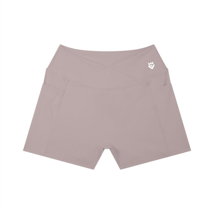 V-Waist Scrunch Shorts with Pockets - Image 13