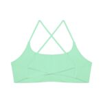 Strappy Back U-Neck Sports Bra - Image 8