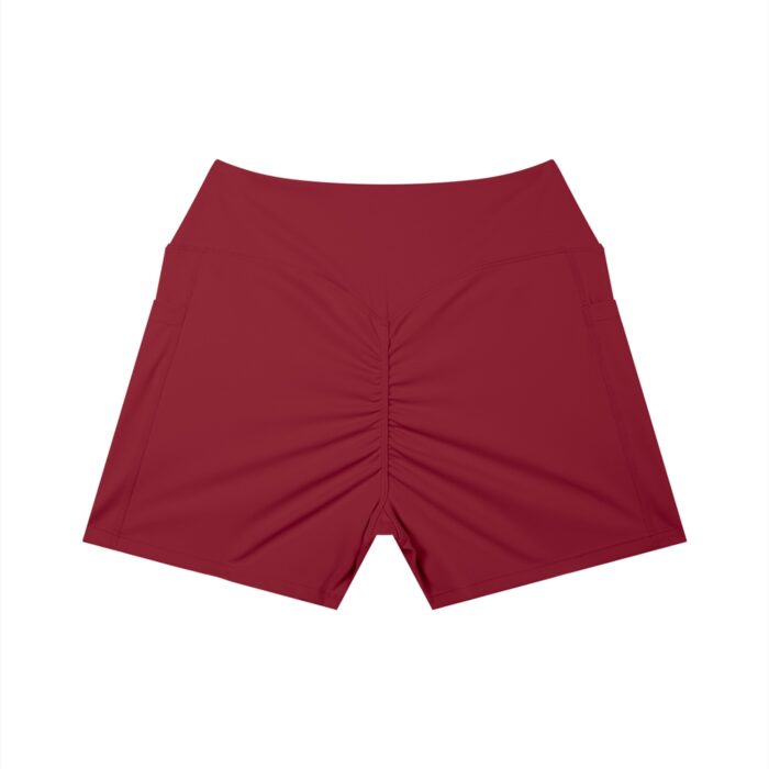 V-Waist Scrunch Shorts with Pockets - Image 16