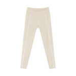 Contrast Piping High-Waist Leggings - Image 3