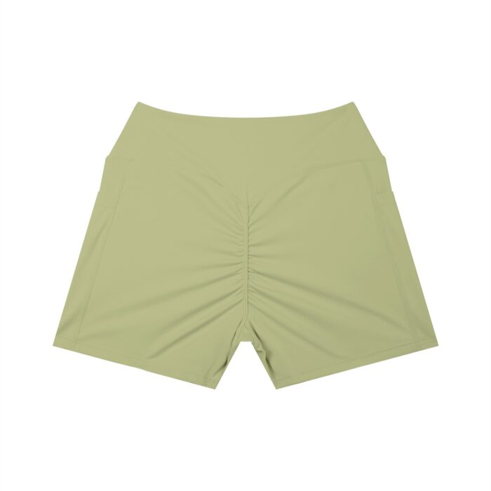V-Waist Scrunch Shorts with Pockets - Image 12