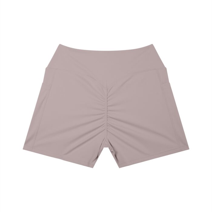 V-Waist Scrunch Shorts with Pockets - Image 14