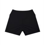 V-Waist Scrunch Shorts with Pockets - Image 2