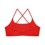 Strappy Back U-Neck Sports Bra - Image 10