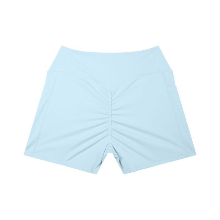 V-Waist Scrunch Shorts with Pockets - Image 8