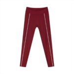 Contrast Piping High-Waist Leggings - Image 5