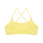 Strappy Back U-Neck Sports Bra - Image 6