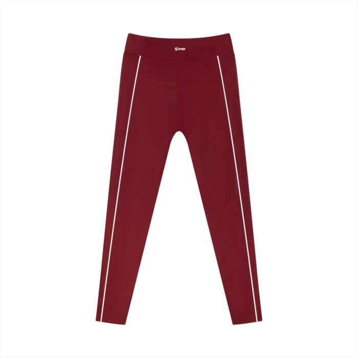 Contrast Piping High-Waist Leggings - Image 6
