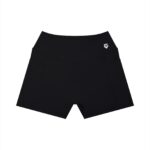 V-Waist Scrunch Shorts with Pockets