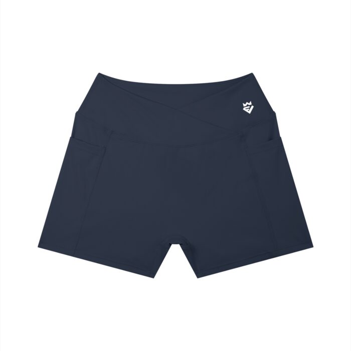 V-Waist Scrunch Shorts with Pockets - Image 17