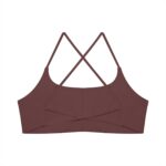 Strappy Back U-Neck Sports Bra - Image 2