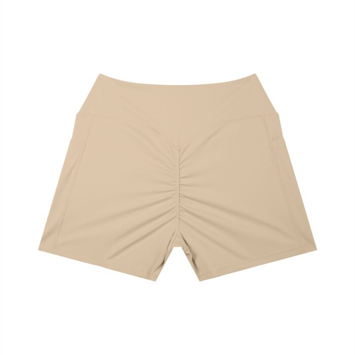 V-Waist Scrunch Shorts with Pockets - Image 10