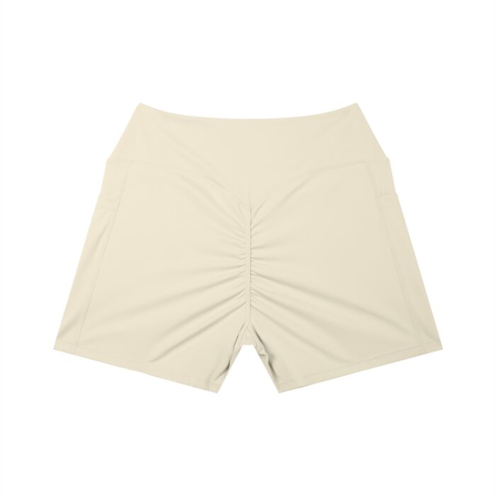 V-Waist Scrunch Shorts with Pockets - Image 6